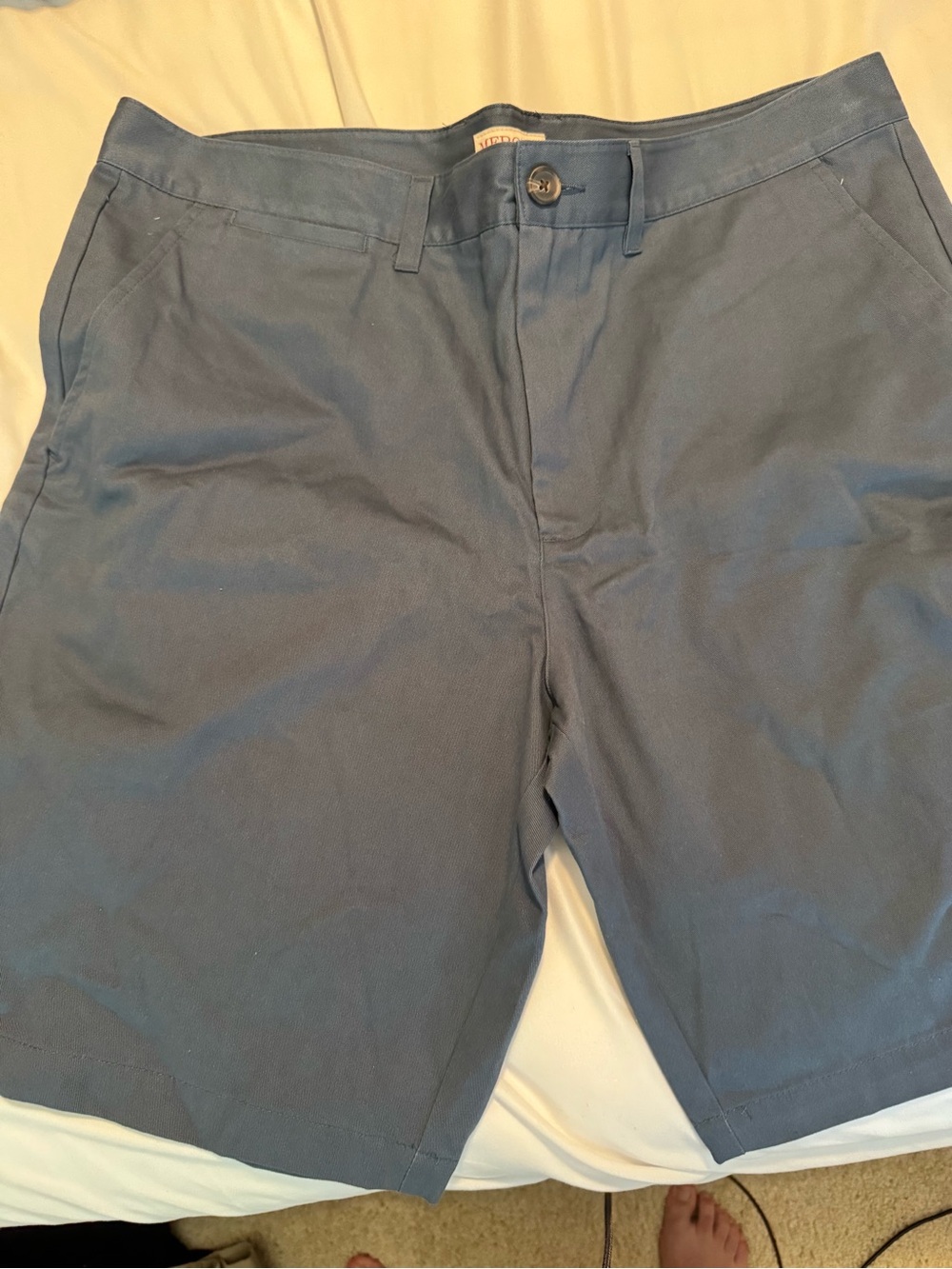 Merona Men's Slate Blue Flat Front Shorts
